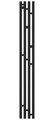 Полотенцесушитель электрический Сунержа Кантата 3.0 1500х159 левый, тёмный титан муар 15-5846-1516