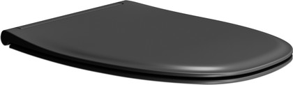 Сиденье для унитаза GSI Modo+, SoftClose, Ardesia matt чёрный матовый MS84C26
