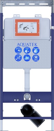 Инсталляция для подвесного унитаза Aquatek Easy Fix 51 INS-0000009
