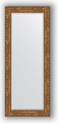 Зеркало Evoform Exclusive 600x1450 с фацетом, в багетной раме 85мм, виньетка бронзовая BY 1270