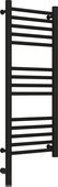 Полотенцесушитель электрический Сунержа Богема 3.0 прямая, 800x300, МЭМ левый, матовый чёрный 31-5804-8030