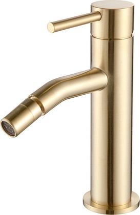 Смеситель для биде AQUAme Siena, шлифованное золото AQM6216BG