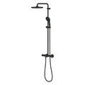 Душевая система Grohe Tempesta System 250, настенного монтажа с термостатом для душа, матовый чёрный 266702431