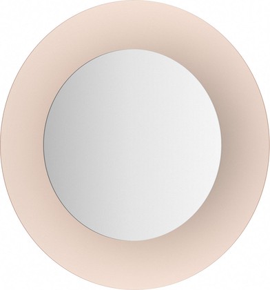 Зеркало круглое Evoform Double d800, на стеклянном основании, бронза BY 0305