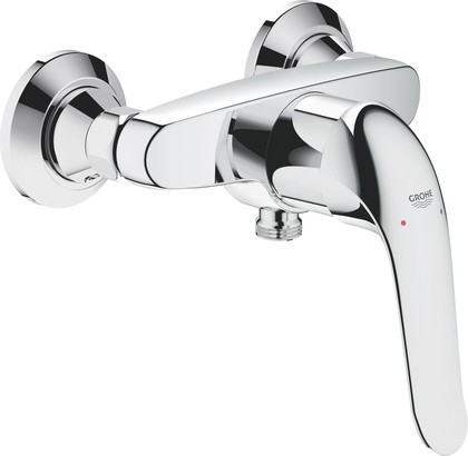 Смеситель для душа Grohe Euroeco Special, рычаг 120мм, с запорными S-эксцентриками, хром 32781000