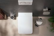 Унитаз подвесной Hansgrohe EluPura Original Q безободковый, сиденье без микролифта, белый 60208450