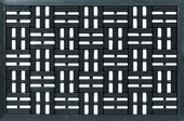 Коврик придверный 45x75см для улицы чёрный, резина Golze DYNAMIC 327-30-00