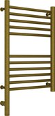 Полотенцесушитель электрический Сунержа Богема 3.0 прямая, 600x400, МЭМ левый, состаренная бронза 05-5804-6040
