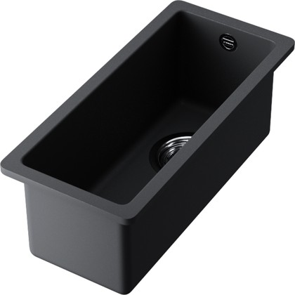 Кухонная мойка Omoikiri Bosen 20-U-BL, Tetogranit, чёрный 4993153