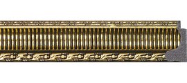 Зеркало Evoform Definite 400x500 в багетной раме 61мм, золотой акведук BY 1350