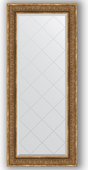 Зеркало Evoform Exclusive-G 690x1590 с гравировкой, в багетной раме 101мм, вензель бронзовый BY 4163