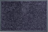 Коврик придверный 60х90см, сине-серый Golze Proper Tex Uni 618-55-41