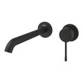 Смеситель для раковины Grohe Essence L-Size настенный, встраиваемый, фантомный чёрный 29193KF1