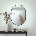 Зеркало овальное Evoform Colora 500x700, с чёрной окантовкой BY 0463