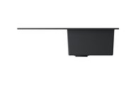 Кухонная мойка Omoikiri Daisen 78-BL, с крылом, чёрный 4993327