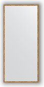 Зеркало Evoform Definite 670x1470 в багетной раме 24мм, золотой бамбук BY 0763