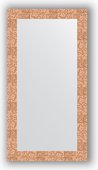 Зеркало Evoform Definite 560x1060 в багетной раме 70мм, соты медь BY 3082