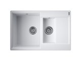 Кухонная мойка Omoikiri Daisen 78-2T-WH, с крылом, белый 4993530
