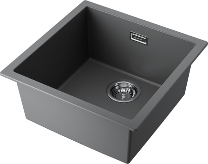 Кухонная мойка Omoikiri Yamakawa 45T-U/I-PL, Tetogranit, платина 4993312