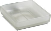 Мыльница стеклянная 100x45x120мм, хром Bemeta Plaza 118108022