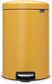 Бак для мусора Brabantia Newicon, 20л, с педалью, минерально-горчичный 115943