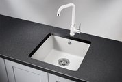 Кухонная мойка Granula 3801, 455x435, под столешницу, кварц, Арктик 3801, АРКТИК