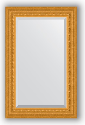 Зеркало Evoform Exclusive 550x850 с фацетом, в багетной раме 80мм, сусальное золото BY 1234