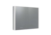 Шкаф зеркало для ванной Aquatek боковая подсветка, 800x700x133 AQ7809-MLC