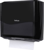 Мини-диспенсер Tellus HT3 для листовых полотенец моносложения, чёрный 913508
