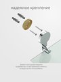 Полка для ванной ArtWelle Harmonia двойная 40см, хром, стекло HAR 037