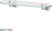 Полка для ванной 3SC 40см, хром, стекло STI 014