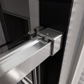 Душевая дверь Veconi Premium Trento PTD-40CH, 1500x2000, стекло прозрачное, хром PTD40-CH-150-01-C4