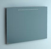 Зеркало 110x70см с фацетом настенное с подсветкой и сенсорным выключателем Verona AREA AR704