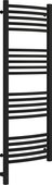 Полотенцесушитель электрический Сунержа Аркус 3.0, 1200x400, МЭМ левый, матовый чёрный 31-5704-1240
