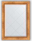 Зеркало Evoform Exclusive-G 760x1040 с гравировкой, в багетной раме 88мм, римское золото BY 4189