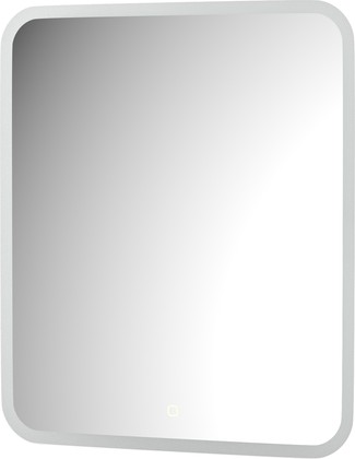 Зеркало с матированием и LED-подсветкой Defesto, 23W, 60x70см, сенсорный выключатель, тёплый белый свет DF 3816S