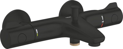 Термостат для ванны Grohe Grohtherm 800, матовый чёрный 1022032430