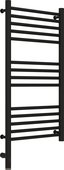 Полотенцесушитель электрический Сунержа Богема 3.0 прямая, 800x400, МЭМ левый, матовый чёрный 31-5804-8040