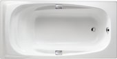 Ванна чугунная Jacob Delafon Super Repos 180x90см с отверстиями для ручек E2902-00