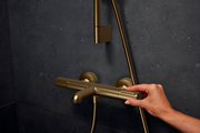 Термостат для ванны Hansgrohe Ecostat Element, шлифованная бронза 13347140
