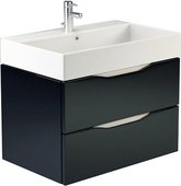 Тумба подвесная с раковиной, 2 ящика 70x45x57см Verona Viva VA103