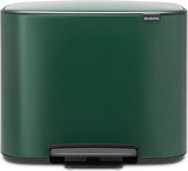 Мусорный бак с педалью Brabantia Bo Pedal Bin 36л, зелёная сосна 304101