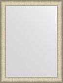 Зеркало Evoform Definite 63x83, в багетной раме, брашированное серебро 59мм BY 7608