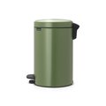 Бак для мусора Brabantia Newicon, 12л, с педалью, зелёный мох 113529