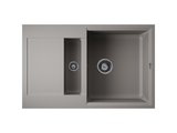 Кухонная мойка Omoikiri Sakaime 78-2-GR с крылом, Tetogranit, leningrad grey 4993559
