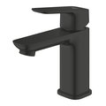 Смеситель для раковины Grohe Cubeo S-Size, гладкий корпус, матовый чёрный 1016992430