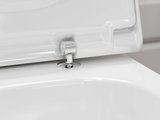 Сиденье для унитаза Hansgrohe CreekTide Q, без микролифта, белый 60125450