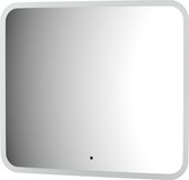 Зеркало с матированием и LED-подсветкой Defesto, 23W, 70x60см, ИК-выключатель, тёплый белый свет DF 3816RH