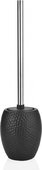 Ёршик туалетный Andrea House Hammered Black Stone and Chrome BA66175