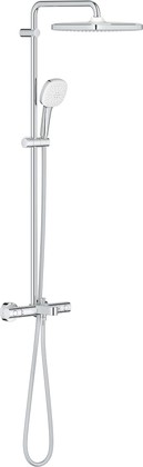 Душевая система Grohe Tempesta System 250 Cube с термостатом для ванны, хром 26975001